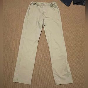 Boys Cat & Jack Chinos, Uniform Pants Size 14, light gray